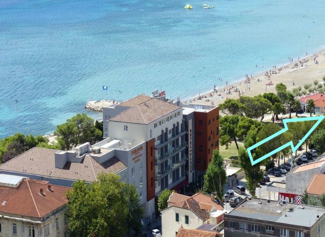 Sandy Beach Apartment Omiš Dış mekan fotoğraf
